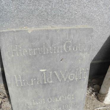 WOLFF Harold 1901-1902