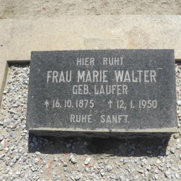 WALTER Marie nee LAUFER 1875-1950