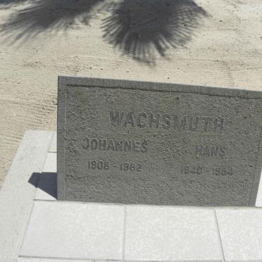 WACHSMUTH Johannes 1908-1982 :: WACHSMUTH Hans 1940-1984