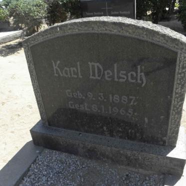 WELSCH Karl 1887-1965