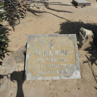 WOLF Petra 1948-1948