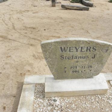 WEYERS Stefanus J. 1938-1996