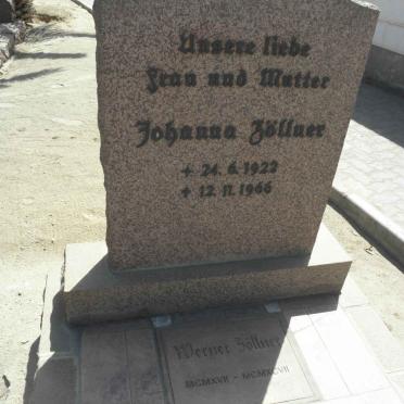 ZÖLLNER Johanna 1922-1966