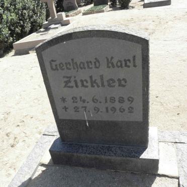 ZIRKLER Gerhard Karl 1889-1962