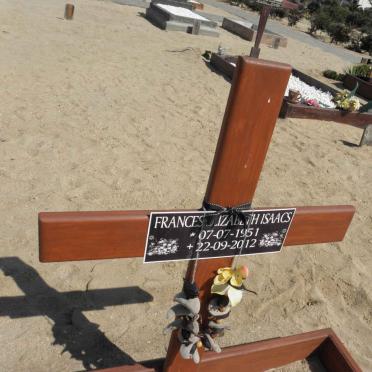 ISAACS Frances Elizabeth 1951-2012