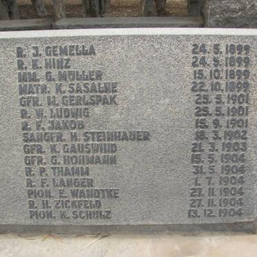 11. Schutztruppe 1895-1907