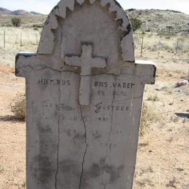 COETZEE Gert 1890-?