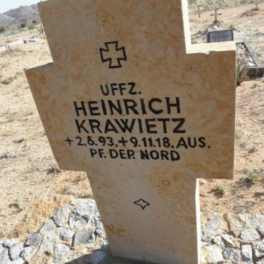 KRAWIETZ Heinrich 1893-1918