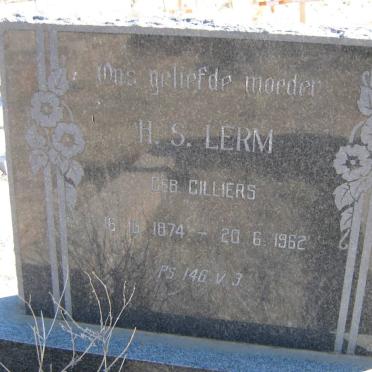 LERM H.S. nee CILLIERS 1874-1962