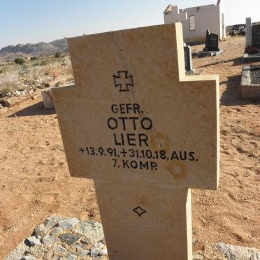 LIER Otto 1891-1918