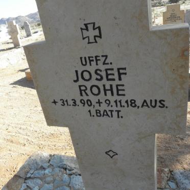 ROHE Josef 1890-1918