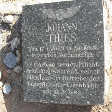 THIES Johann 1869-1908