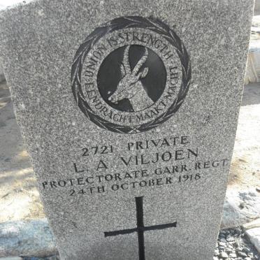 VILJOEN L.A. -1918