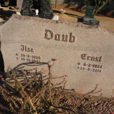 DAUB Ernst 1924-2014 &amp; Ilse 1926-1993