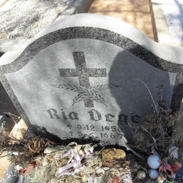 DEGÉ Ria 1956-1967