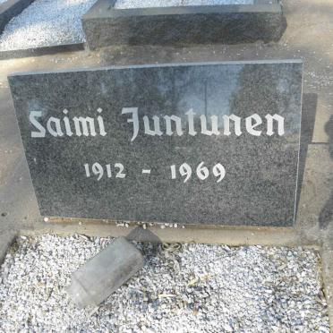 FUNTUNEN Saimi 1912-1969
