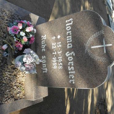 FORSTER Norma 1958-1989