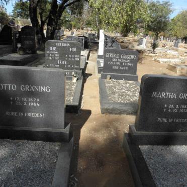 GRANING Otto 1879-1964 :: GRANING Martha 1887-1973