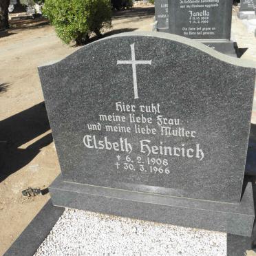 HEINRICH Elsbeth 1908-1966