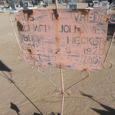 HECKER Richard Johannes Julius 1928-2004