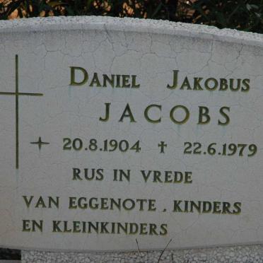 JACOBS Daniel Jakobus 1904-1979