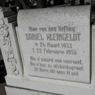 KLEINGELDT Daniel 1933-1956