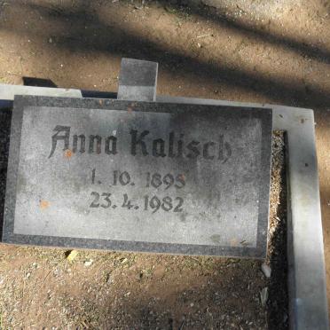KALISCH Anna 1895-1982
