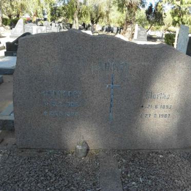 KOHLER Johannes 1886-1969 &amp; Martha 1893-1987