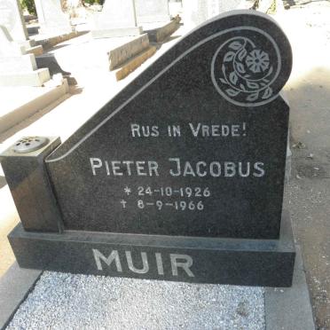 MUIR Pieter Jacobus 1926-1966