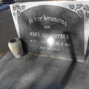 OOSTHUYSEN Koos 1931-1971