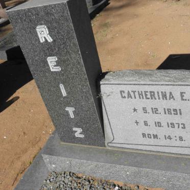 REITZ Catherina E. 1891-1973
