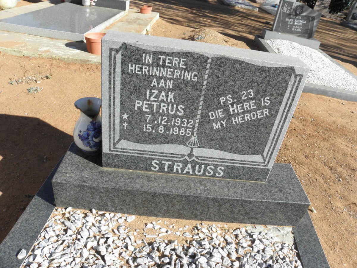 STRAUSS Izak Petrus 1932-1985