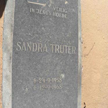 TRUTER Sandra 1958-1968