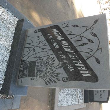 THIRION Martha 1938-1966