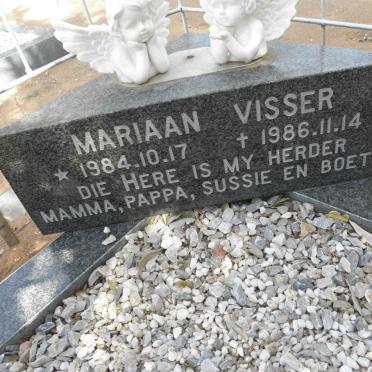 VISSER Mariaan 1984-1986
