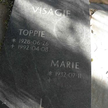 VISAGIE Toppie 1928-1992 &amp; Marie 1932-