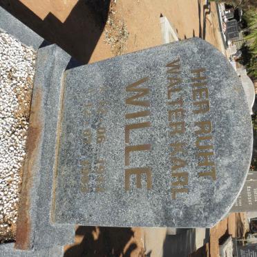 WILLE Walter Karl 1914-1993