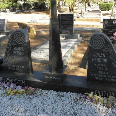 WESTHUIZEN Daniel Rudolf, v.d. 1932-1982 :: POTGIETER Johan Hendrik 1951-1982