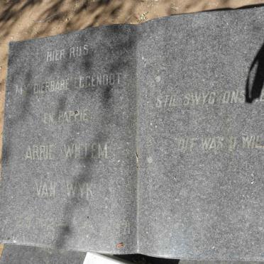 WYK Arrie Willem, van 1942-1971