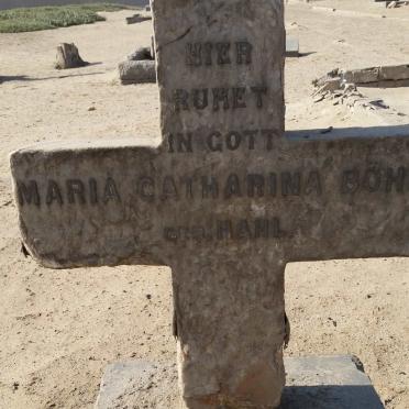 BÖHM Maria Catharina nee HAHL