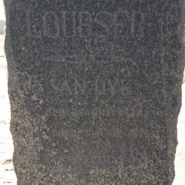LOUBSER Van Dyk 1938-1958
