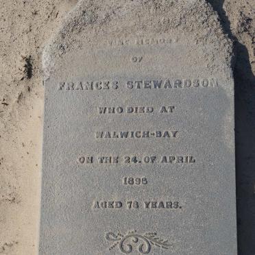 STEWARDSON Frances 1820-1898