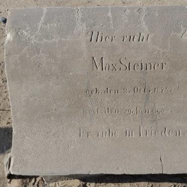 STEINER Max 1872-1902