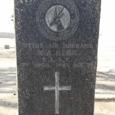 KERR W.A. 1924-1943