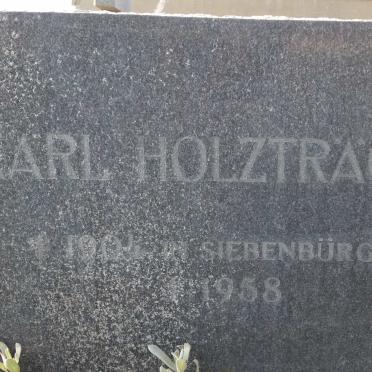 HOLZTRAGER Karl 1904-1958