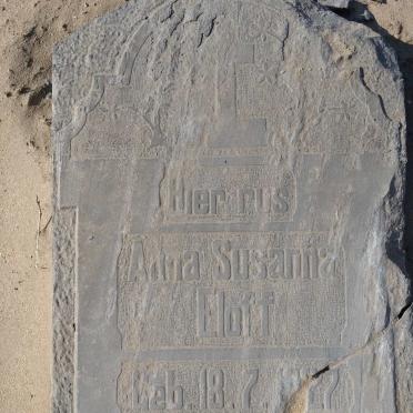 ELOFF Anna Susanna 1927-1930