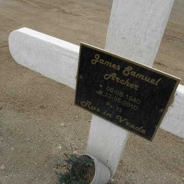 ARCHER James Samuel 1940-2010