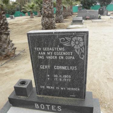 BOTES Gert Cornelius 1909-1972