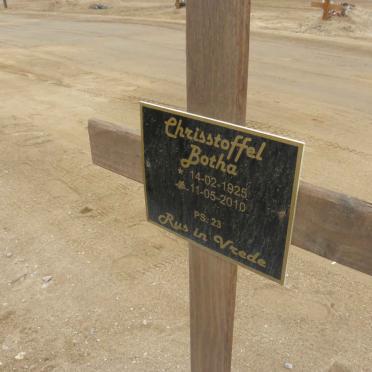 BOTHA Christoffel 1925-2010