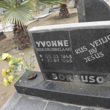 BORRUSO Yvonne nee GROBBELAAR 1948-1996